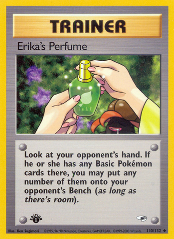Erika's Perfume (110/132) [Gym Heroes 1st Edition] 