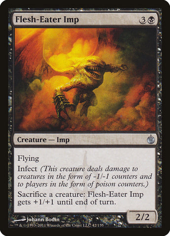 Flesh-Eater Imp [Mirrodin Besieged] 