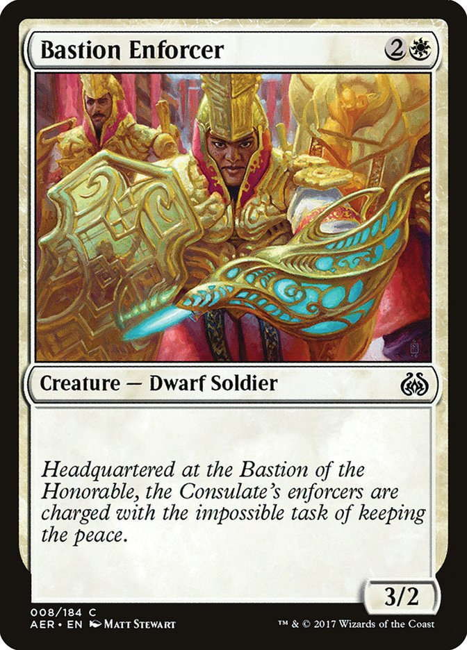 Bastion Enforcer [Aether Revolt] 