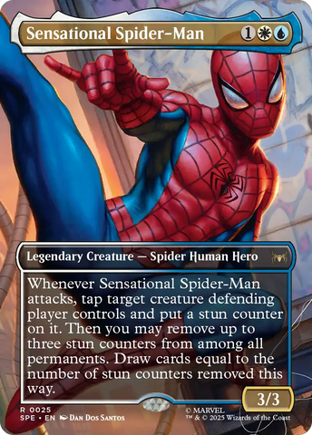 Sensational Spider-Man (Borderless) [Marvel's Spider-Man: Eternal-Legal] 
