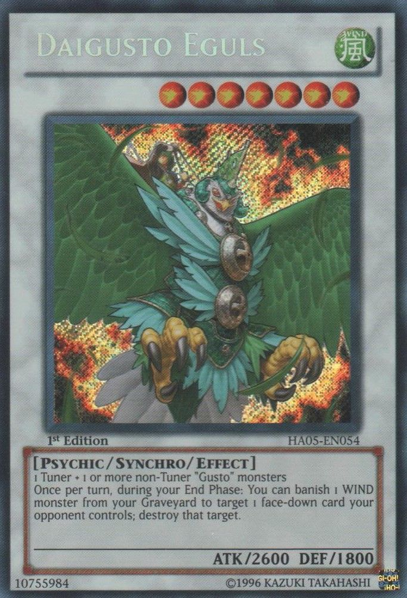 Daigusto Eguls [HA05-EN054] Secret Rare 