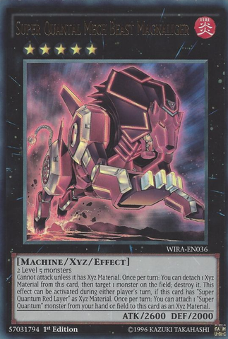 Super Quantal Mech Beast Magnaliger [WIRA-EN036] Ultra Rare 