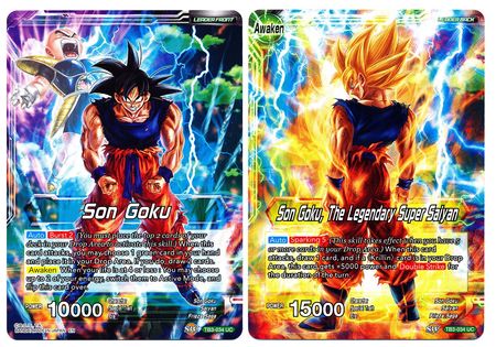 Son Goku // Son Goku, The Legendary Super Saiyan (TB3-034) [Clash of Fates] 