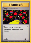 Sleep! (79/82) [Team Rocket 1st Edition] 