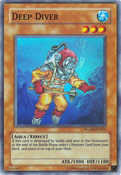 Deep Diver [WC08-EN001] Super Rare 