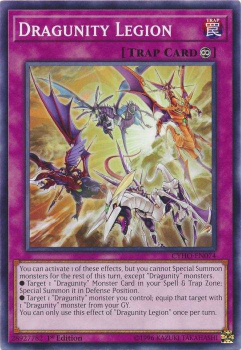 Dragunity Legion [CYHO-EN074] Common 