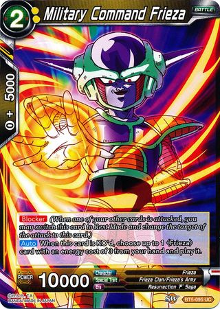 Military Command Frieza (BT5-095) [Miraculous Revival] 