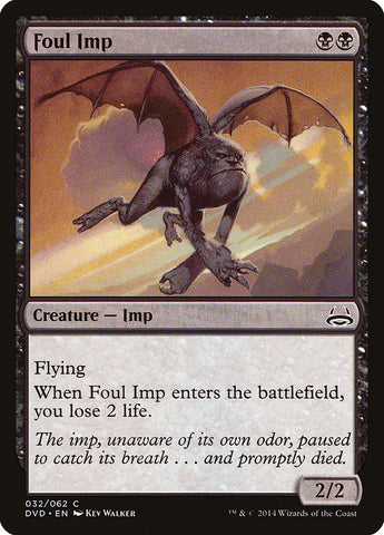 Foul Imp (Divine vs. Demonic) [Duel Decks Anthology] 