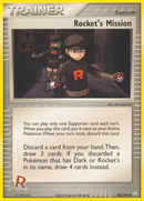 Rocket's Mission (88/109) [EX: Team Rocket Returns] 