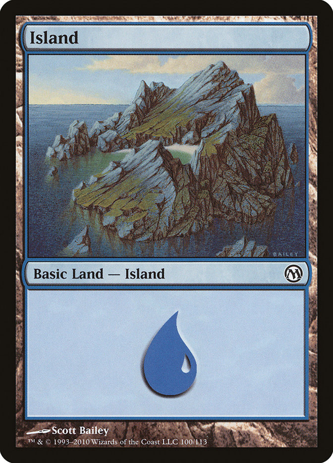 Island (100) [Duels of the Planeswalkers] 
