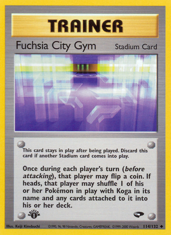 Fuchsia City Gym (114/132) [Gym Challenge 1st Edition] 