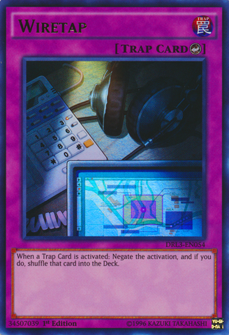 Wiretap [DRL3-EN054] Ultra Rare 