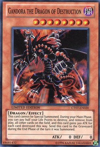 Gandora the Dragon of Destruction [CT07-EN020] Super Rare 