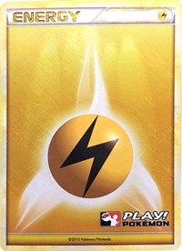 Lightning Energy (2010 Play Pokemon Promo) [League &amp; Championship Cards] 