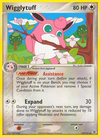 Wigglytuff (52/112) [EX: FireRed &amp; LeafGreen] 