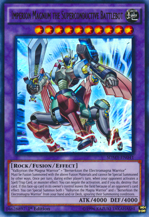Imperion Magnum the Superconductive Battlebot [SDMY-EN041] Ultra Rare 
