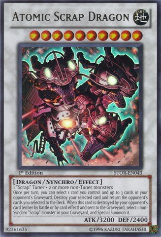 Atomic Scrap Dragon [STOR-EN043] Ultra Rare 