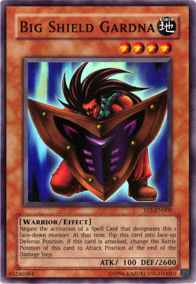 Big Shield Gardna [TP5-EN002] Super Rare 