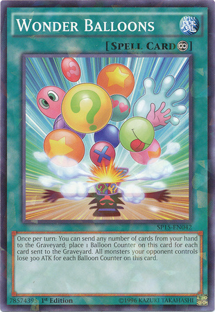 Wonder Balloons [SP15-EN042] Shatterfoil Rare 