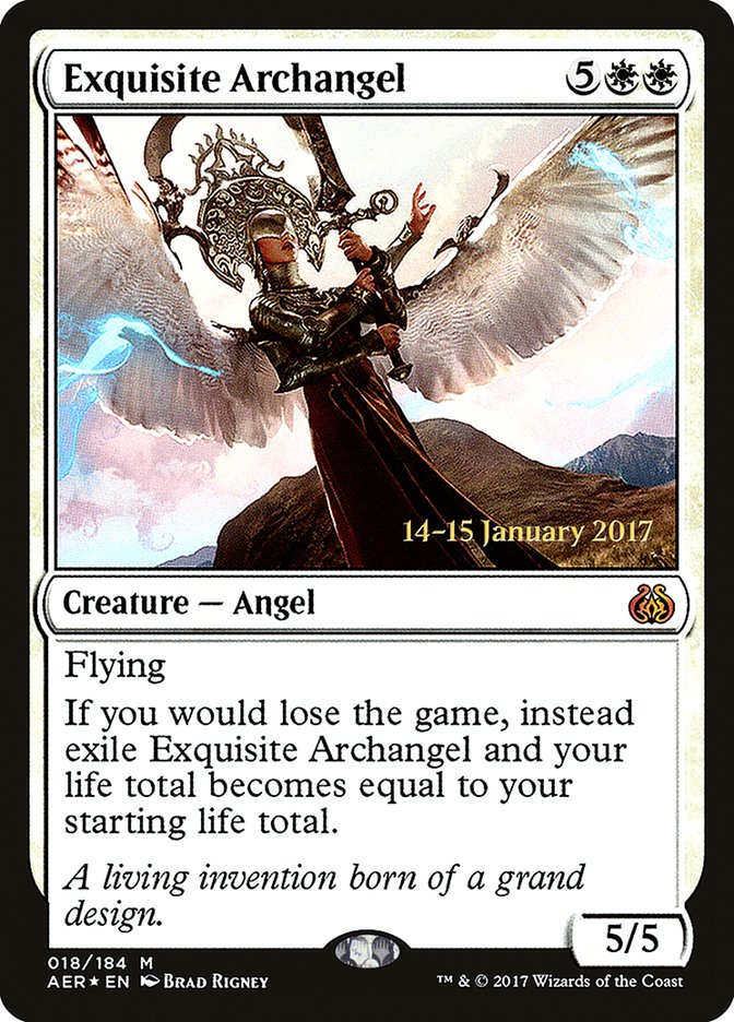 Exquisite Archangel [Aether Revolt Prerelease Promos] 