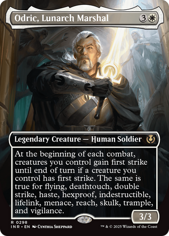 Odric, Lunar Marshal (Borderless) [Innistrad Remastered] 