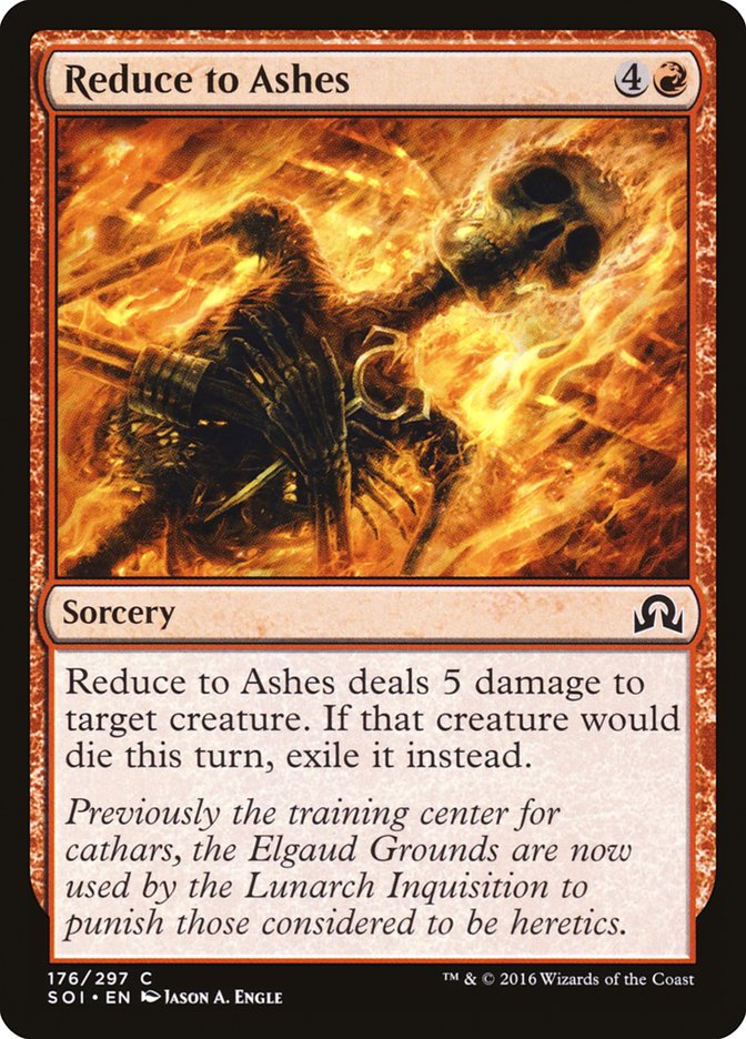 Reduce to Ashes [Shadows over Innistrad] 