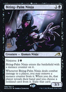 Biting-Palm Ninja [Kamigawa: Neon Dynasty Prerelease Promos] 
