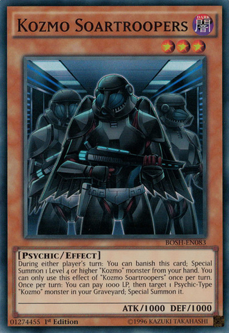 Kozmo Soartroopers [BOSH-EN083] Super Rare 