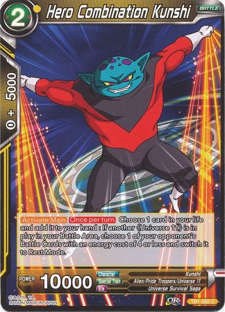 Hero Combination Kunshi (TB1-085) [The Tournament of Power] 