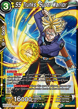 SS Trunks, Super Warrior (BT17-097) [Ultimate Squad] 