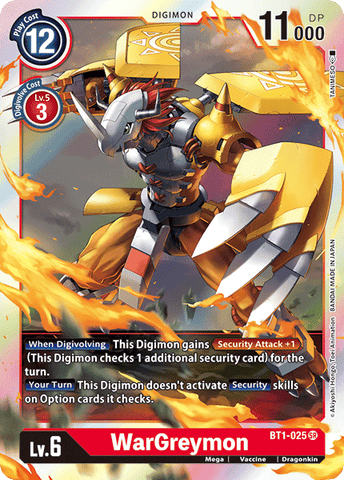 WarGreymon [BT1-025] [Release Special Booster Ver.1.0] 