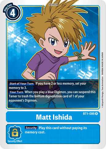 Matt Ishida [BT1-086] [Release Special Booster Ver.1.0] 