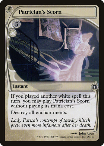 Patrician's Scorn [Future Sight] 