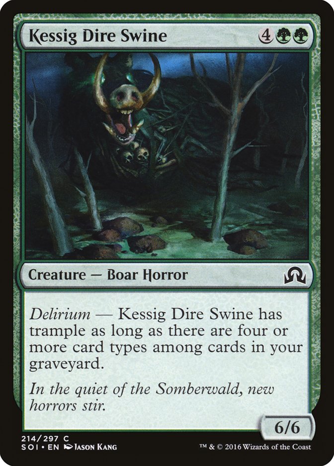 Kessig Dire Swine [Shadows over Innistrad] 