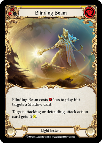 Blinding Beam (Yellow) [U-MON085] (Monarch Unlimited) Unlimited Normal 