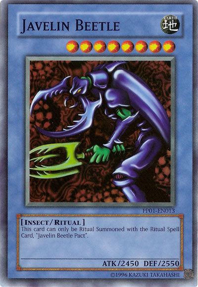Javelin Beetle [PP01-EN013] Super Rare 