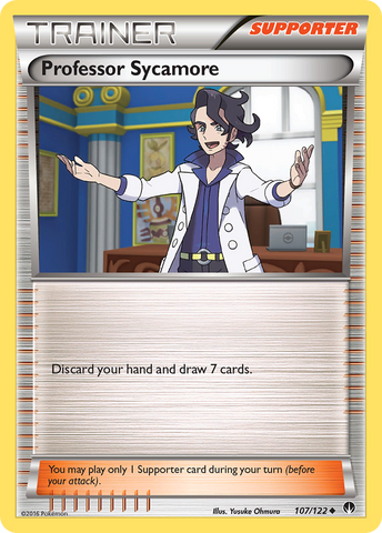 Professor Sycamore (107/122) [XY:BREAKpoint] 
