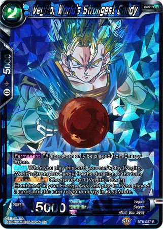 Vegito, World's Strongest Candy (BT6-037) [Destroyer Kings] 