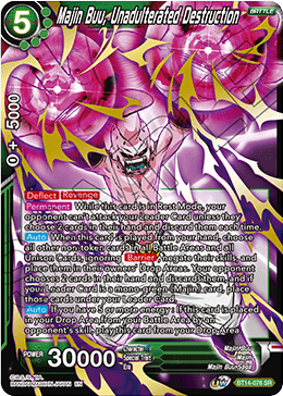 Majin Buu, Unadulterated Destruction (BT14-076) [Cross Spirits] 