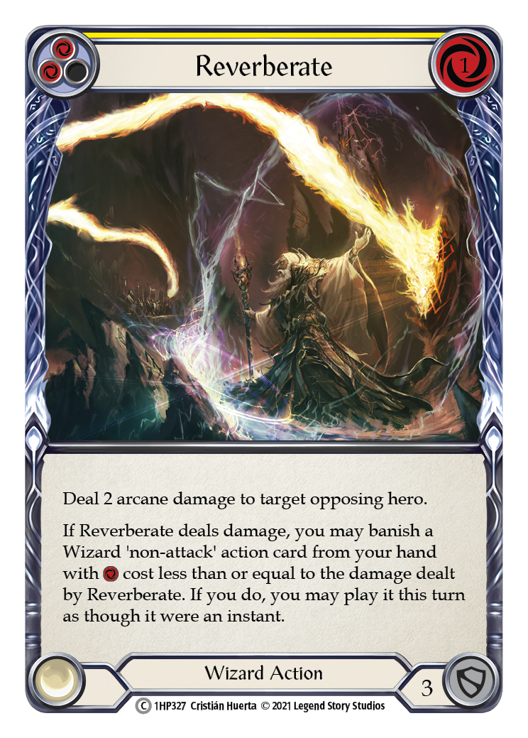 Reverberate (Yellow) [1HP327] (History Pack 1)