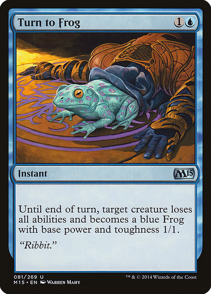 Turn to Frog [Magic 2015] 