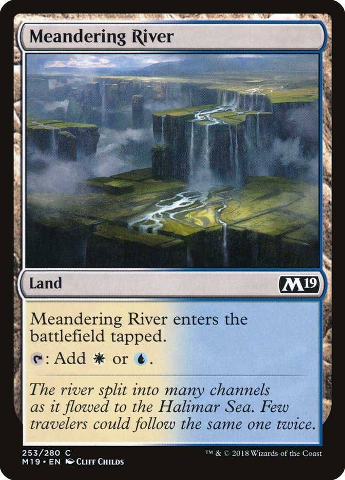Meandering River [Core Set 2019] 