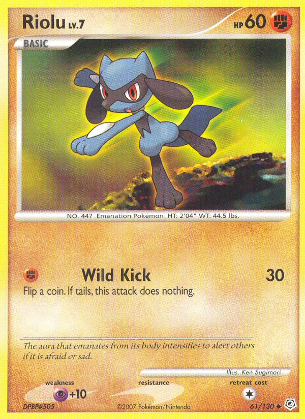 Riolu (61/130) [Diamond &amp; Pearl: Base Set] 