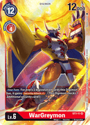 WarGreymon [ST1-11] (Event Pack) [Starter Deck: Gaia Red Promos] 