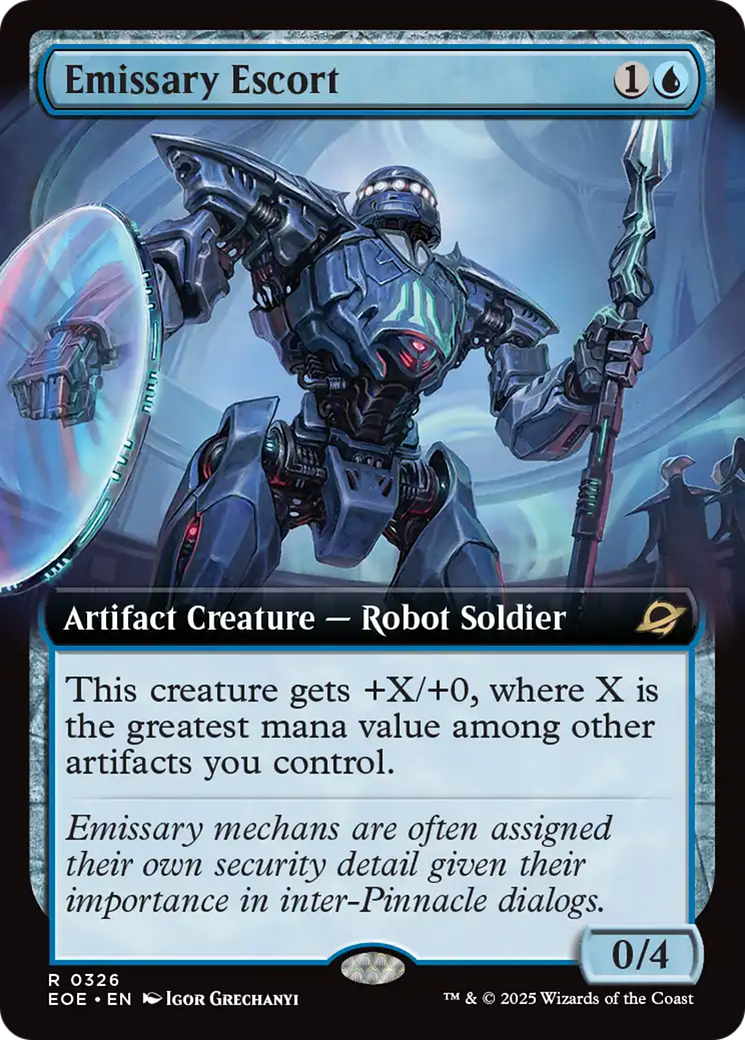 Emissary Escort (Extended Art) [Edge of Eternities] 