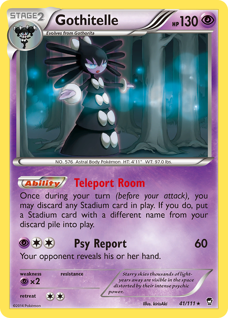 Gothitelle (41/111) [XY: Furious Fists] 