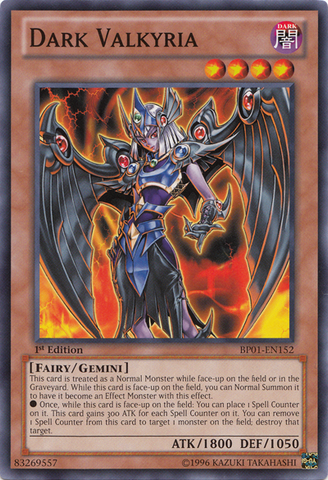 Dark Valkyria [BP01-EN152] Common 