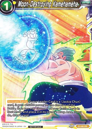 Moon-Destroying Kamehameha (Power Booster: World Martial Arts Tournament) (P-160) [Promotion Cards] 