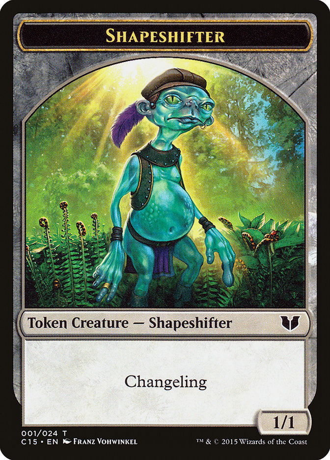 Shapeshifter // Shapeshifter Double-Sided Token [Order 2015 Tokens] 