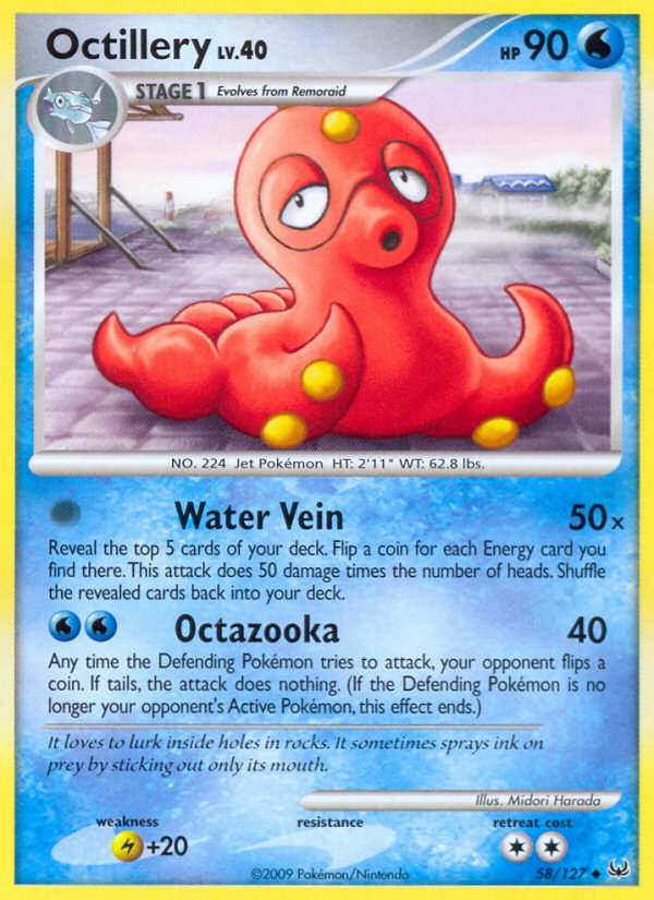 Octillery (58/127) [Platinum: Base Set] 